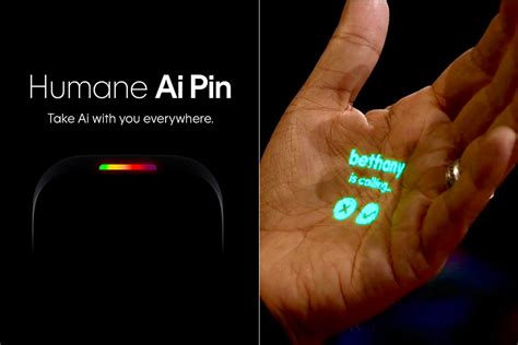 Humane ai pin. Nov 12, 2023 · 2. Ai Pin wants to make voice command more of a thing . Because there's no screen, Ai Pin's core mode of communicating is through audio. Humane is using OpenAI's model to handle search and task ... 