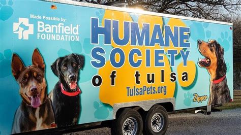 Humane society of tulsa. Nov 5, 2023 · GROVE, Okla. – Two Tulsa Humane Society representatives were ordered to appear before the state’s veterinary board for allegedly illegally euthanizing 11 dogs at a Grove no-kill shelter. Gina ... 