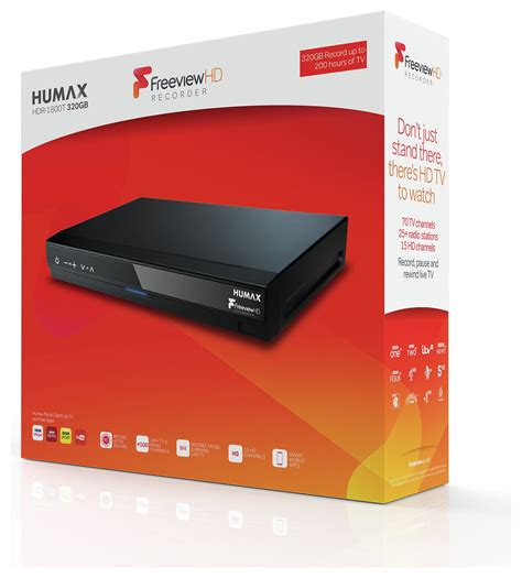 Humax HDR-1800T Freeview+HD Recorder 320GB - Pulsat