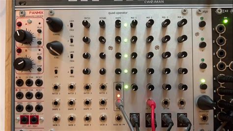 Humble Audio Quad Operator FM Oscillator Bank - Perfect Circuit