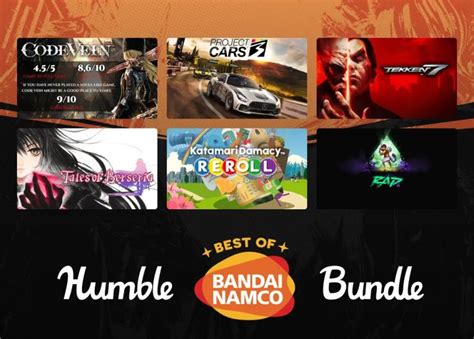 Humble BANDAI NAMCO Bundle 4 : humblebundles - Reddit