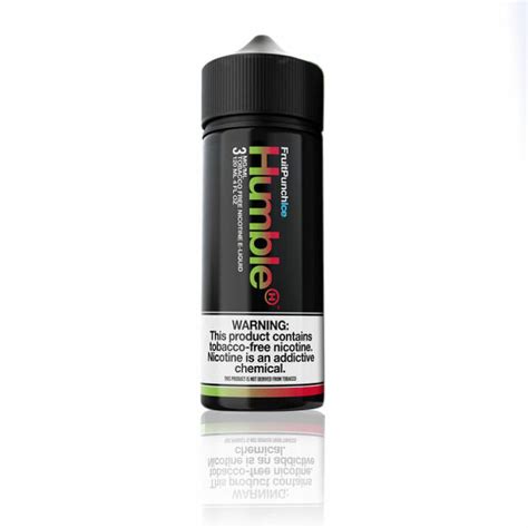 Humble Synthetic E-Liquid - Fruit Punch ICE 120mL