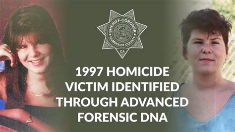 Humboldt County Sheriff's Office identifies woman killed in 1997