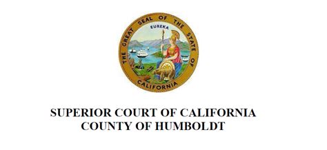 Humboldt county superior court docket. Civil & Family Law Branch. 1050 Monterey Street. Rm 220. San Luis Obispo, CA 93408. United States. (805) 706-3600. 
