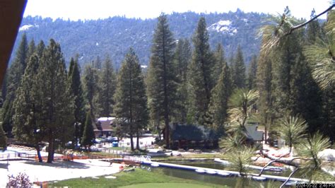 Hume lake webcam. Elevation: 5400 ft. China Peak Mountain Resort, bottom of Summit lift, on SR 168, just SE of Huntington Lake. Elevation: 7030 ft. SR 180 Corridor, Sequoia National Forest and Kings Canyon National Park. Sierra Wildland Fire Cam, Delilah Lookout, north of SR 180, looking north. Elevation: 5150 ft. Sierra Wildland Fire Cam, Delilah Lookout, 
