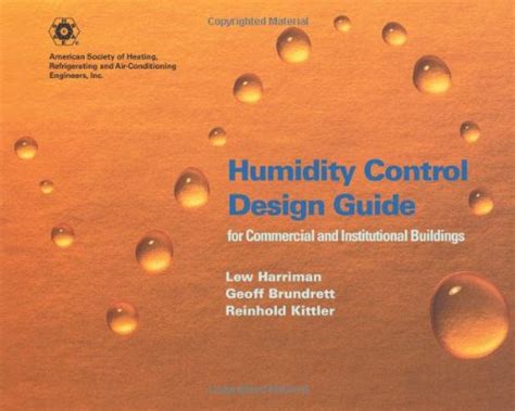 Humidity control design guide for commercial and institutional buildings. - Cómo se financian las microempresas y el agro.