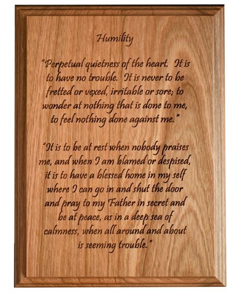 Humility Plaque – Dr Bob