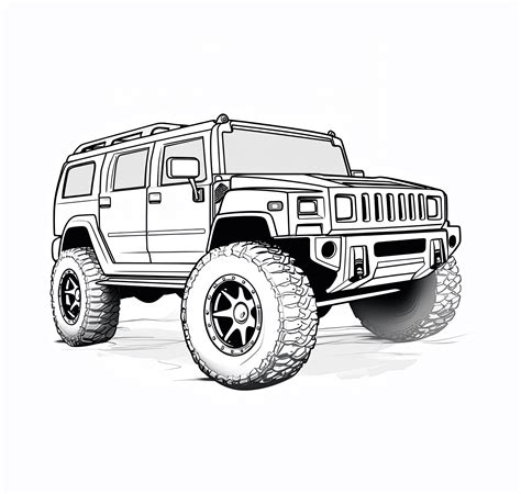 Hummer Coloring Pages Coloring Pages