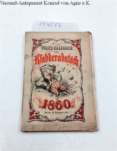 Humoristisch satirischer volkskalender des kladderadatsch für 1878. - Handbücher für hydrostatische getriebe von murray rasentraktoren.