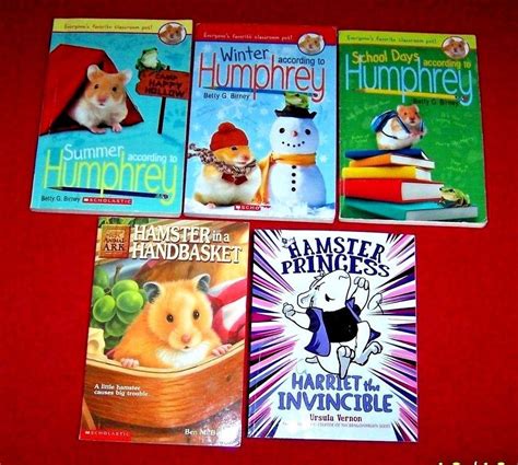 Humphrey Princess Hamster Lot 5 Chapter Books Betty G. Birney Baglio