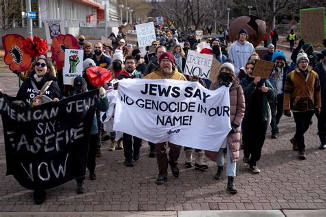 Hundreds of pro-Palestinian protesters shut down Denver’s Speer Boulevard outside Global Conference For Israel