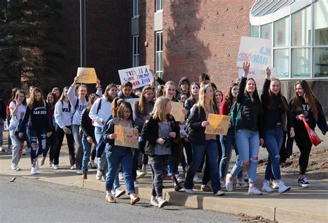 Hundreds of students walk out of Colorado schools to protest gun violence