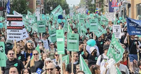 Hundreds of thousands of Quebec public sector workers on strike today