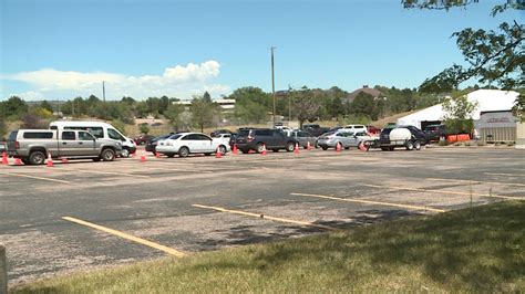 Hundreds wait in line for COVID19 testing in Colorado Springs