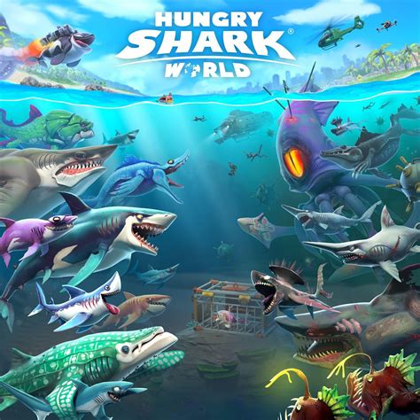 Hungry Shark World Wallpapers Top Free Hungry Shark World Backgrounds