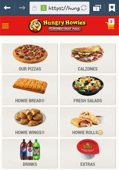 Hungry howies website. If you are having trouble using this website call 314-732-4586 or your local store. To help make delivery service available to all our customers, even if you ordered directly from Hungry Howie’s, orders may be delivered by DoorDash®. Order Pizza Delivery Near You. Get ready to indulge in the delicious world of Hungry Howie's pizza! 
