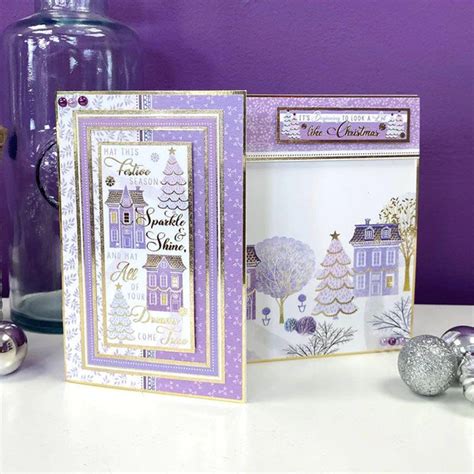 Hunkydory – Winter Village – Card Kit & Toppers Papercraft …