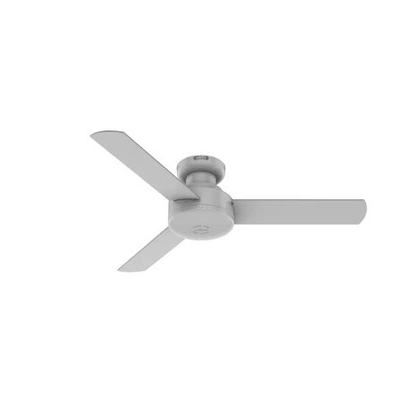 Hunter 52404 Dove Grey Presto 44" 3 Blade Hugger Indoor Ceiling Fan …