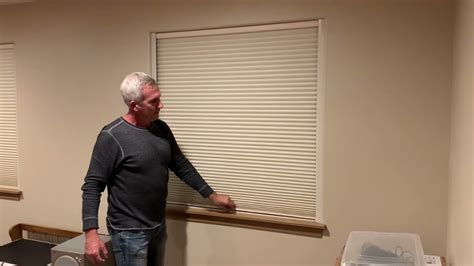 Hunter Douglas Duette with Light lock ! - YouTube