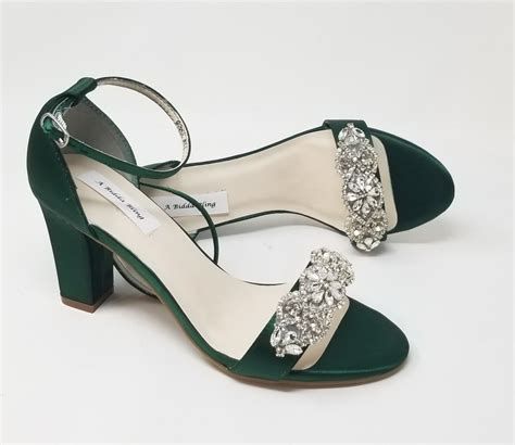 Hunter Green Heels - Etsy