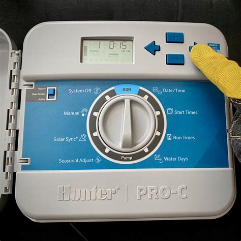 Hunter Irrigation Controller Pro C Manual