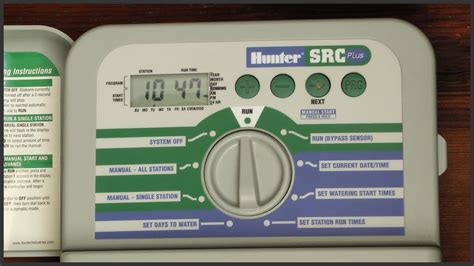 Hunter Src Plus Manual