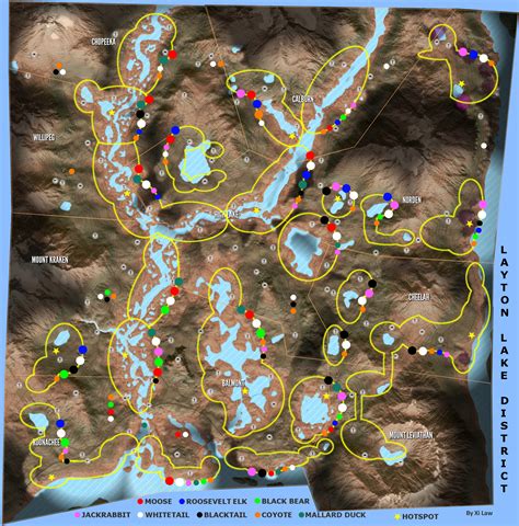 Diamond hotspot maps for Layton Lake + my favorite loadouts for grinding single player and multiplayer of this map Like and Subscribe for more videos and gui.... 