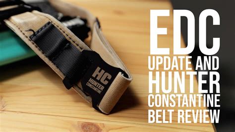 Keep it simple. (Hunter Constantine belt is the