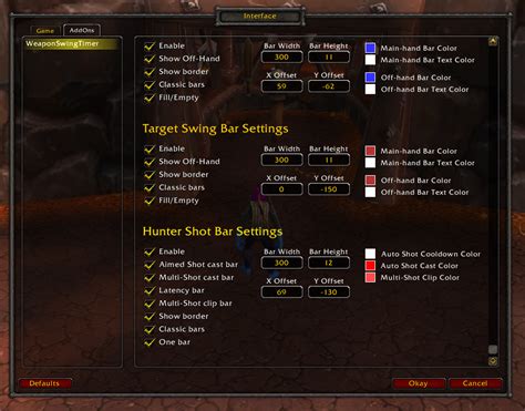 Hunter timer addon classic.  If you're a hunter, it tracks Auto Shot tim...