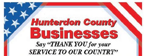 Hunterdon County Chamber of Commerce thanks veterans