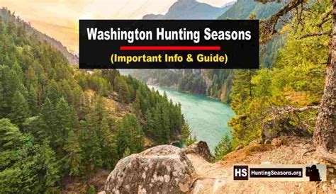 Hunting season washington