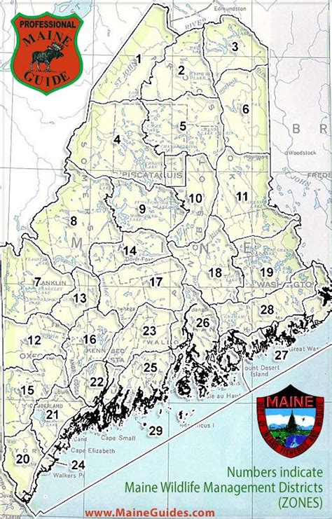 Hunting zones maine. Maine 