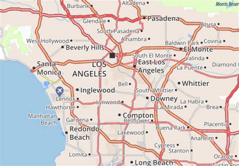 Huntington Park Map - Gateway Cities, Los Angeles, …