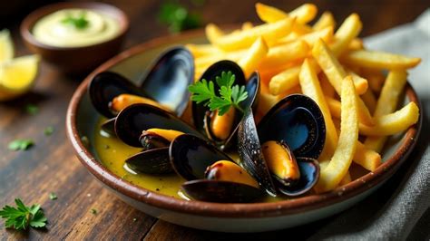 Hur äter man moules frites