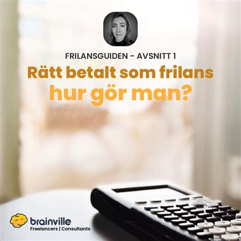 Hur blir man frilansare