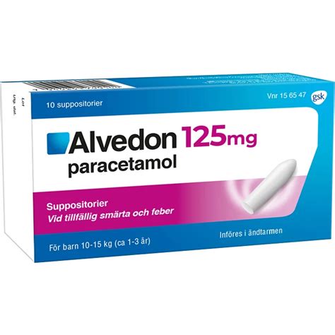 Hur lång tid innan alvedon verkar barn