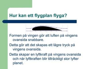 Hur lyfter ett flygplan