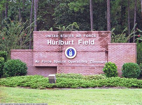 Hurlburt air force base. The Hurlburt Field location specializes in Air Force operations that support worldwide missions with facilities that help to plan, strike and survey. Hurlburt Field is located in Okaloosa County. Learn more about Hurlburt Field, including important base contact numbers, information on base housing, education, and the surrounding area. 