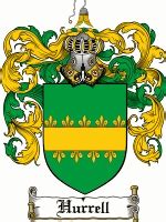 Hurrell Coat of Arms / Hurrell Family Crest