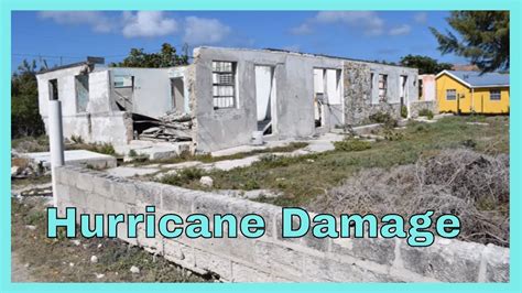 Hurricane Damage on Grand Turk - YouTube