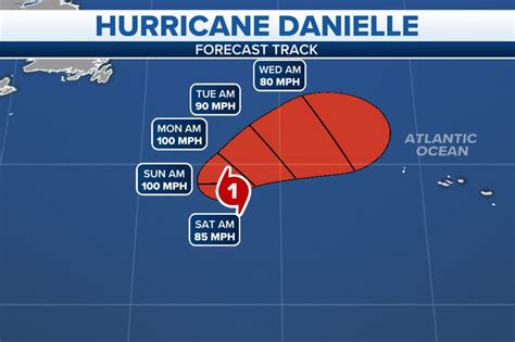 Hurricane Danielle becomes first hurricane of 2024 Atlantic …