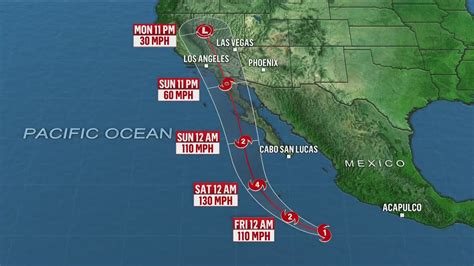 Hurricane Hilary forms off Mexico’s Pacific coast and could bring rain to US Southwest