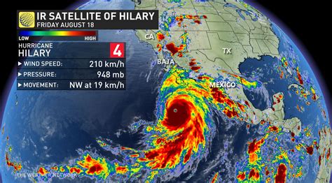 Hurricane Hilary threatens 'catastrophic' flooding; still on track to hit Southern California Sunday