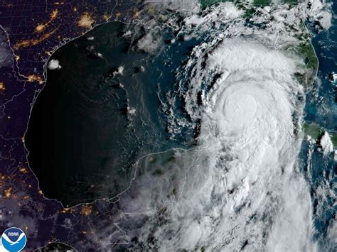Hurricane Idalia strengthens over warm Gulf of Mexico waters as it steams toward Florida