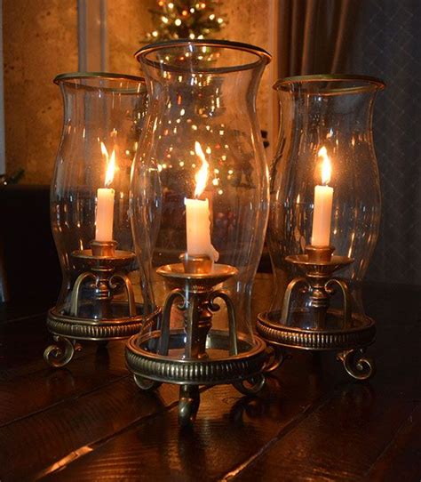 Hurricane Lamp Decor - Pinterest