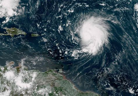 Hurricane Lee barrels through open Atlantic waters after becoming season’s first Category 5 storm