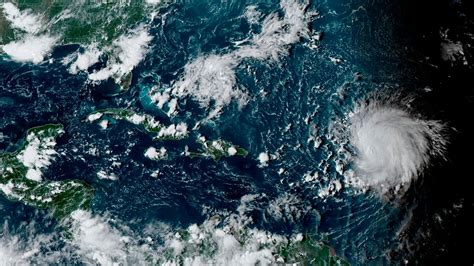 Hurricane Lee whips up waves along northern Caribbean as it churns through open waters