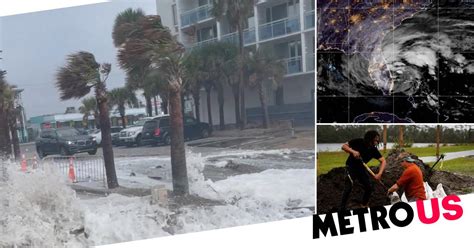 Hurricane Nicole hits Florida before downgrade to tropical storm