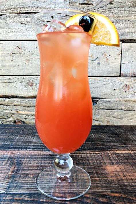 Hurricane drink ingredients. It worked; the Hurricane—named for the glass in which it was served, which resembled a hurricane lamp—was a hit. Originally a mix of four ounces of rum, passion fruit syrup and lemon juice ... 