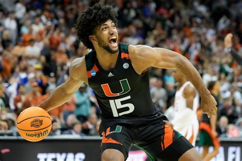 Hurricanes standout Norchad Omier enters NBA draft — but he could be back next season
